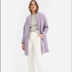 Everlane Lavender Cocoon Coat